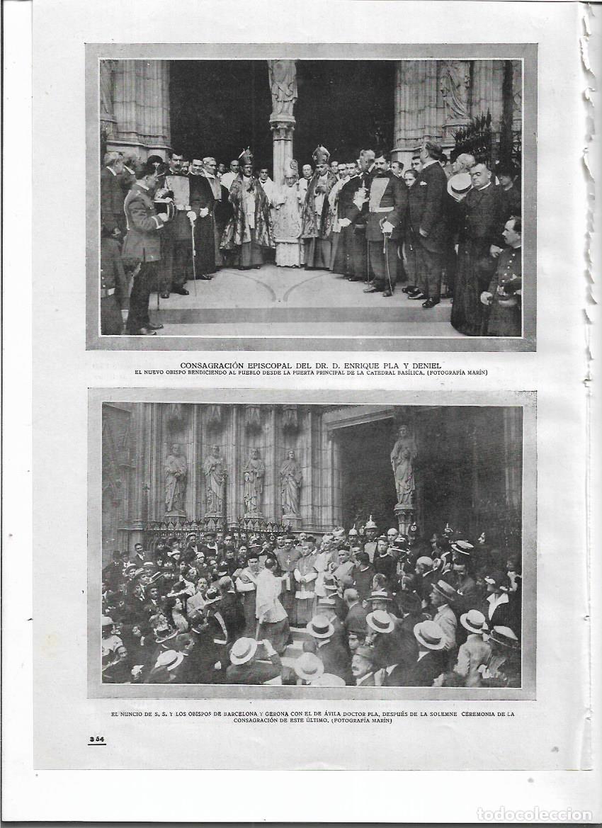 Collecting paper: A&Ntilde;O 1919 RECORTE PRENSA BARCELONA CONSAGRACION EPISCOPAL DR ENRIQUE PLA Y DENIEL