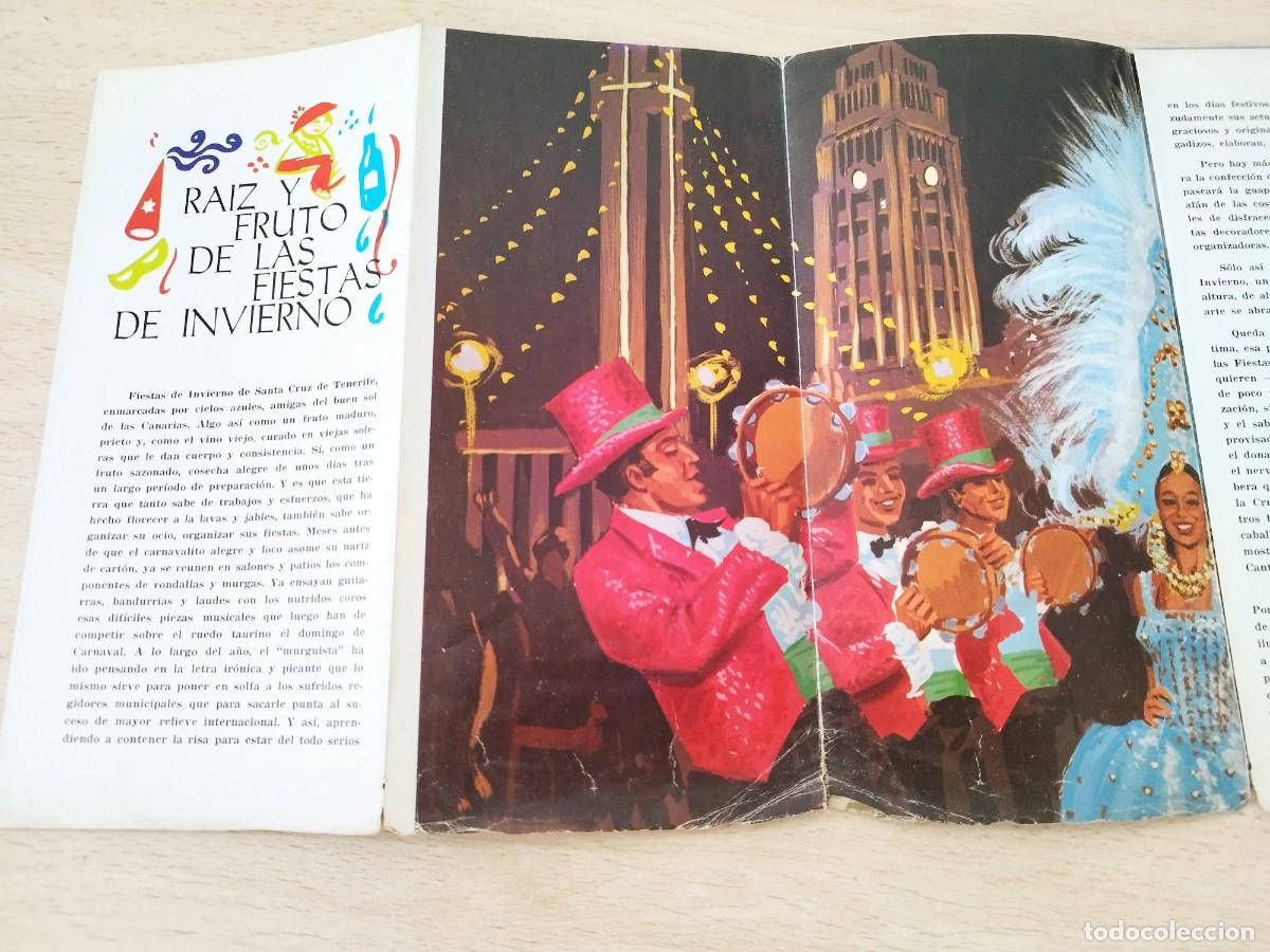 Coleccionismo: Programa Carnaval 1970 Santa Cruz de Tenerife - Foto 3