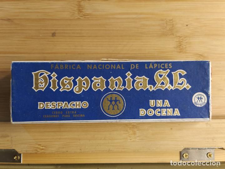 Collezionismo: LAPICES HISPANIA-CAJA CON 9 LAPICES-VER FOTOS-(K-11.199)