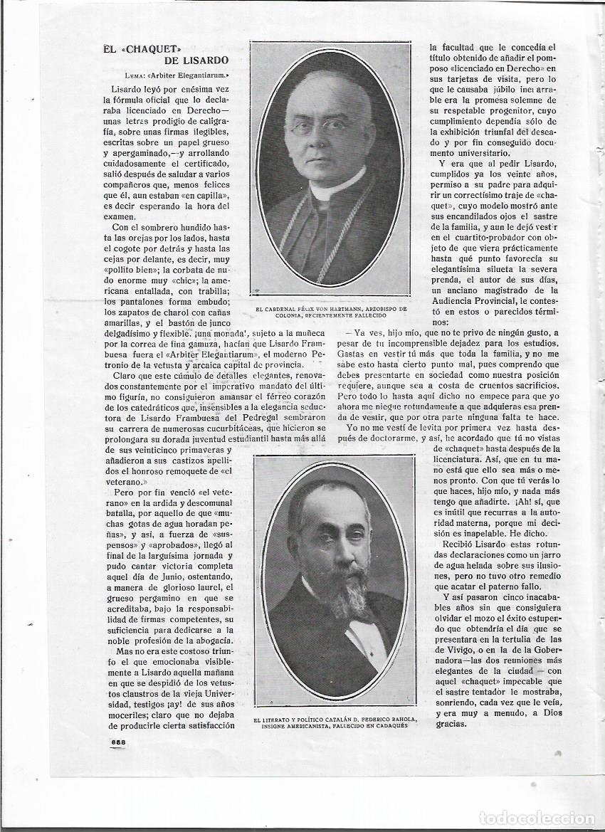 Sammelleidenschaft Papier: A&Ntilde;O 1919 RECORTE PRENSA ANUNCIO DE LA MUERTE DE FEDERICO RAHOLA EN CADAQUES LITERATO POLITICO