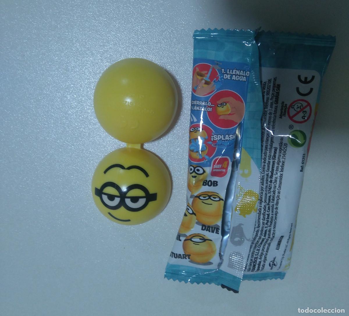 Coleccionismo: phoskitos verano 2023 minion minions ball agua goma promocional