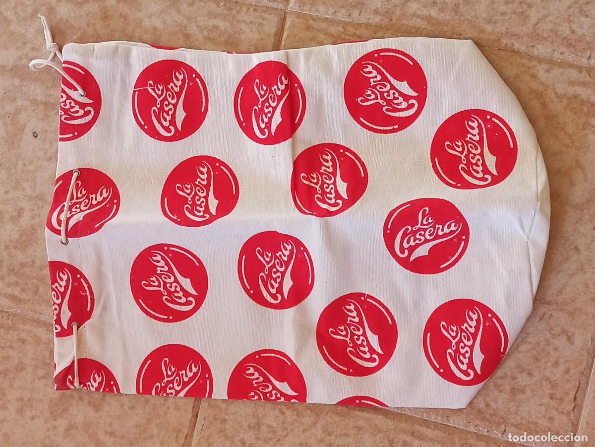 Coleccionismo: Bolsa de tela La casera - Foto 1