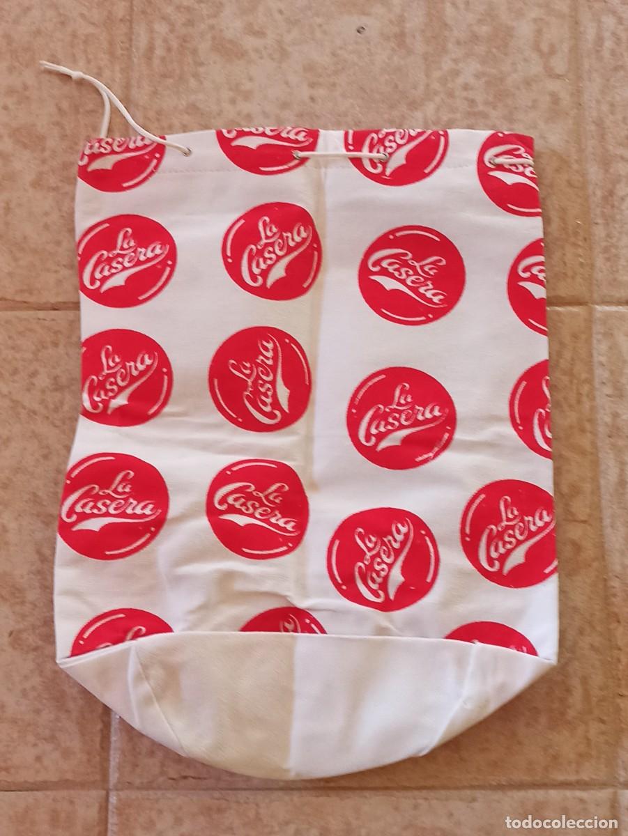 Coleccionismo: Bolsa de tela La casera - Foto 2