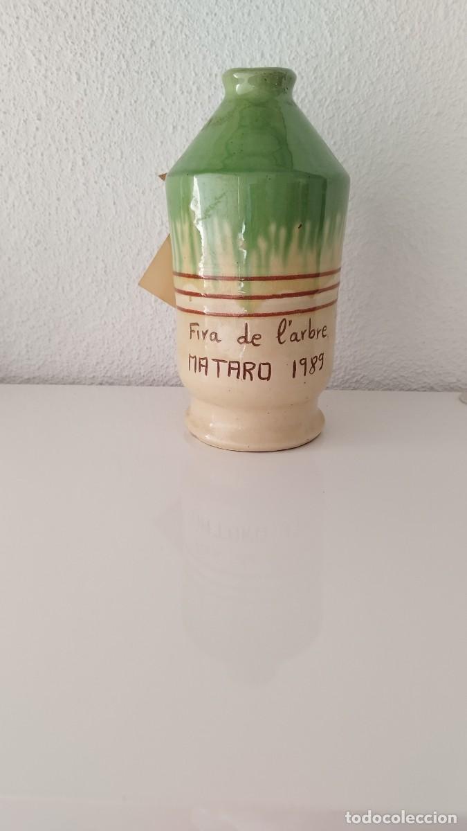 Coleccionismo: Antigua Jarra de Terracota FIRA DE L'ARBRE -MATARO 1989
