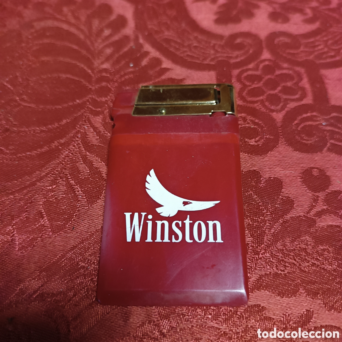 Coleccionismo: MECHERO PUBLICIDAD WINSTON - Foto 2