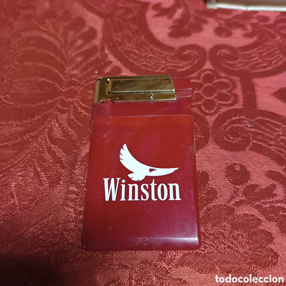Coleccionismo: MECHERO PUBLICIDAD WINSTON - Foto 1