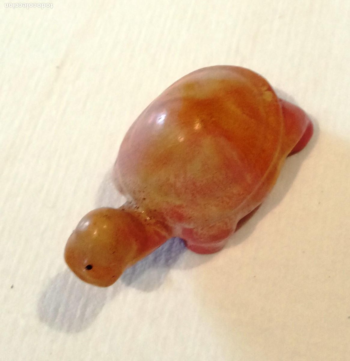 Coleccionismo: TORTUGA - MINIATURA/MINI - CERAMICA PORCELANA HUECA DECORADA- VER FOTOS Y DATOS -N&ordm; 131