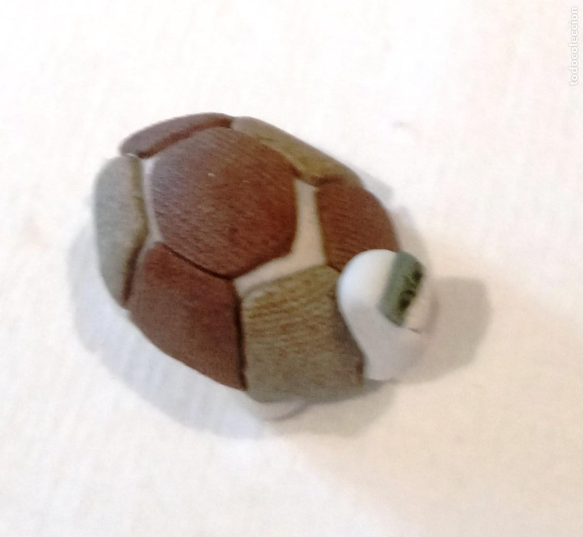Coleccionismo: TORTUGA - MINIATURA - ORIGINAL CERAMICA PORCELANA PIEDRA MACIZA - VER FOTOS Y DATOS -N&ordm; 52