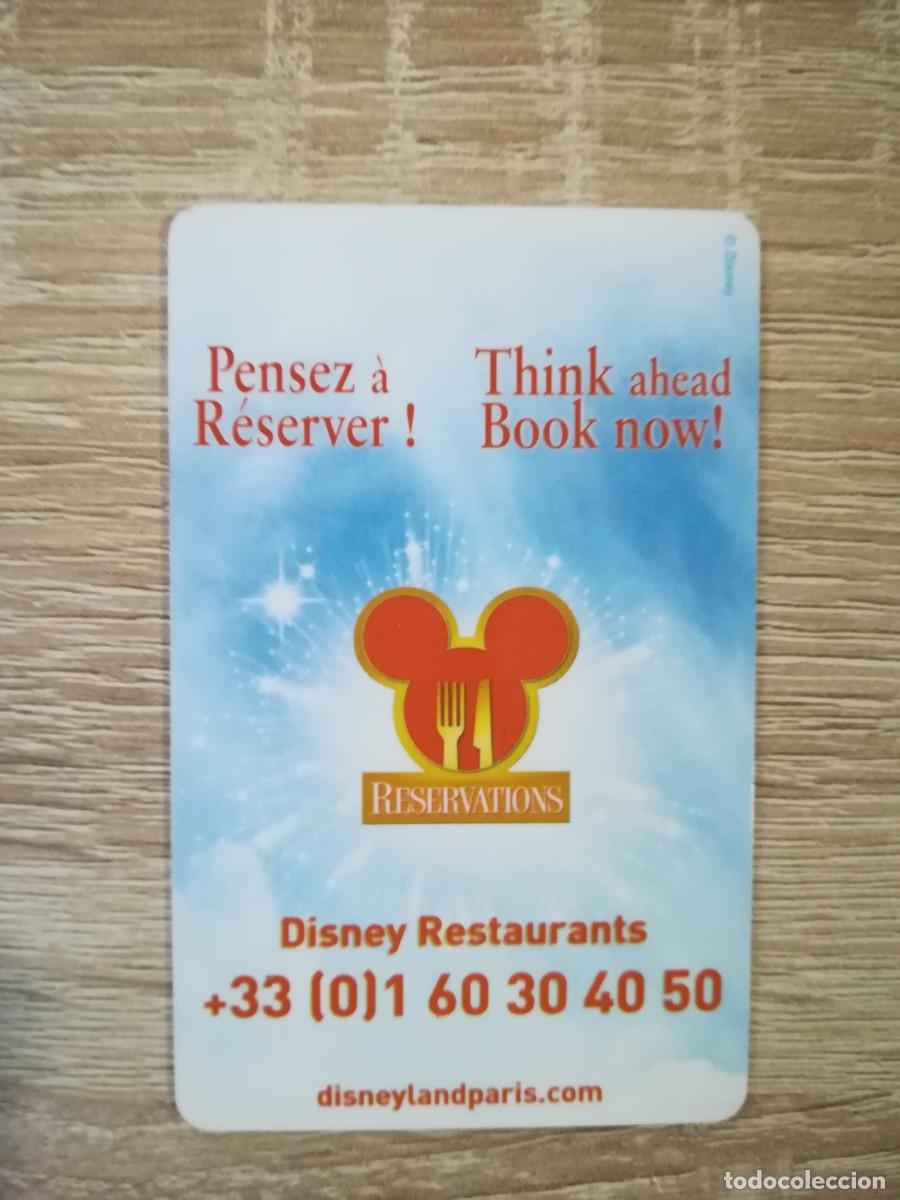 Collectionnisme: TARJETA PVC CON CHIP, ACCESO HABITACI&Oacute;N, HOTEL DISNEYLAND PARIS (FRANCIA) - A&Ntilde;O 2008.