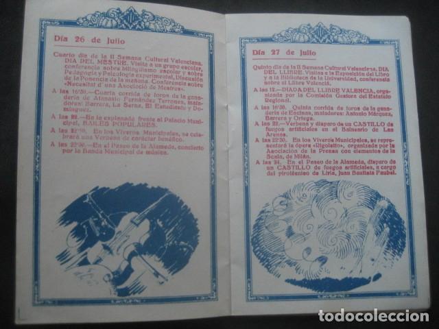 Coleccionismo: PROGRAMA OFICIAL GRAN FERIA DE VALENCIA 1933 - Foto 5