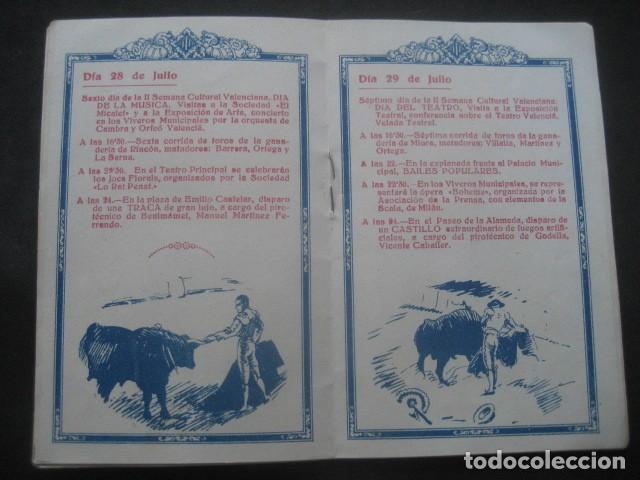 Coleccionismo: PROGRAMA OFICIAL GRAN FERIA DE VALENCIA 1933 - Foto 6