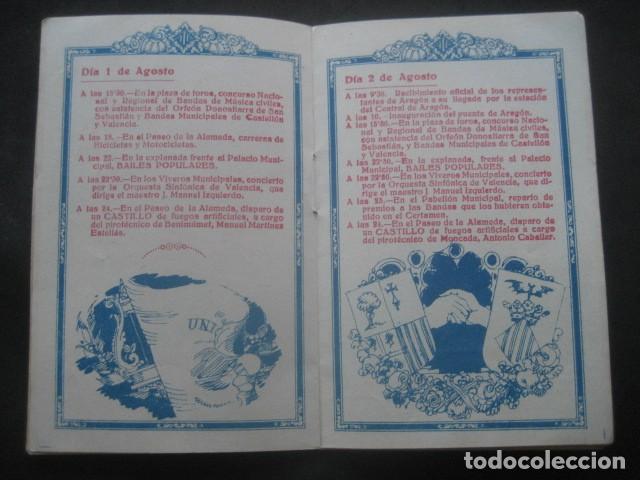 Coleccionismo: PROGRAMA OFICIAL GRAN FERIA DE VALENCIA 1933 - Foto 7