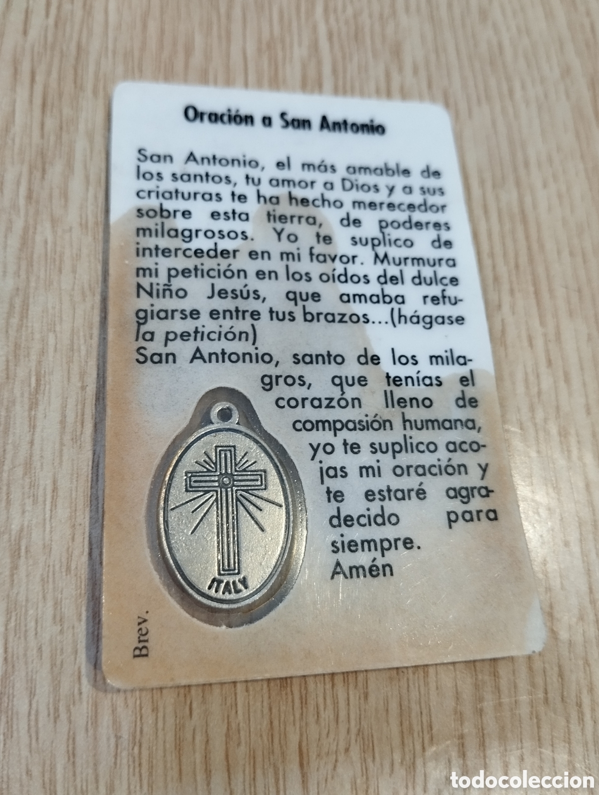 Coleccionismo: Medalla a San Antonio - Foto 2