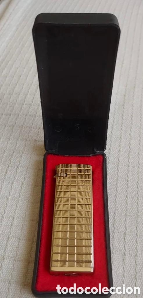 Coleccionismo: Mechero dorado marca AVILITE - Foto 2