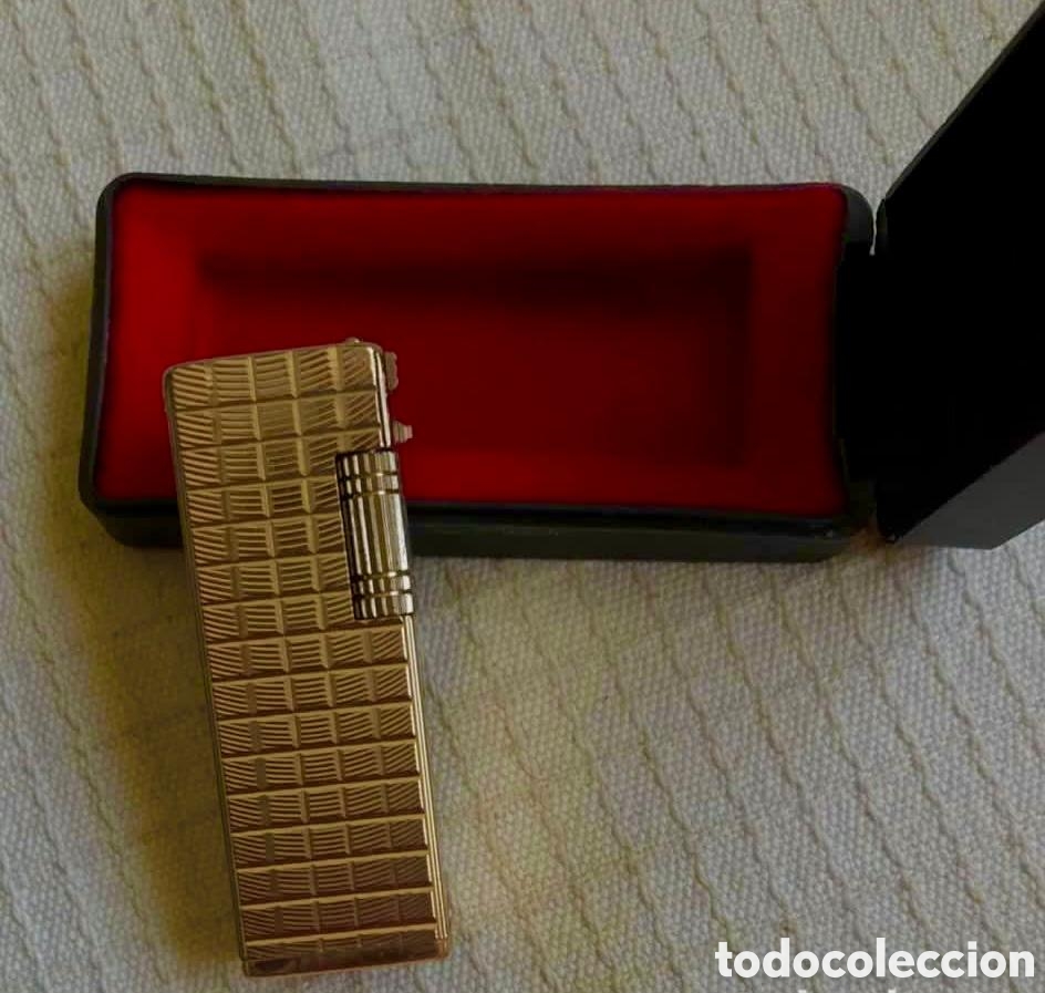 Coleccionismo: Mechero dorado marca AVILITE - Foto 5