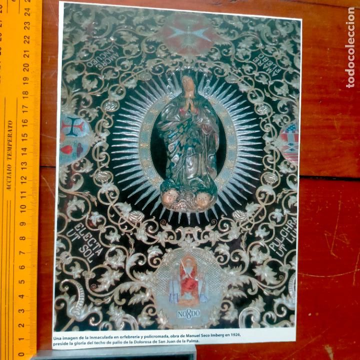 Coleccionismo: ANTIGUA INFORMACION GRAFICA SOBRE LA SEMANA SANTA DE SEVILLA VIRGEN O CRISTO COFRADIA HERMANDAD