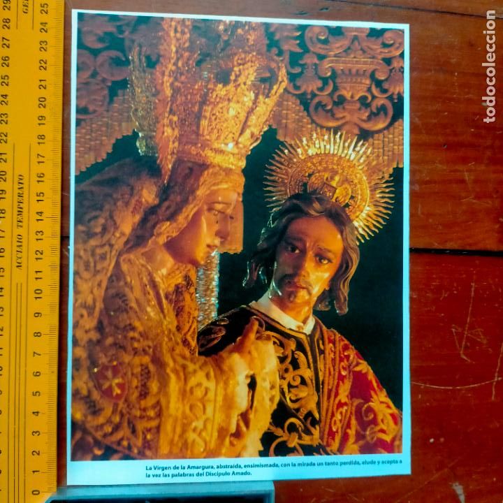Coleccionismo: ANTIGUA INFORMACION GRAFICA SOBRE LA SEMANA SANTA DE SEVILLA VIRGEN O CRISTO COFRADIA HERMANDAD