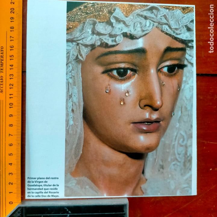 Coleccionismo: ANTIGUA INFORMACION GRAFICA SOBRE LA SEMANA SANTA DE SEVILLA VIRGEN O CRISTO COFRADIA HERMANDAD