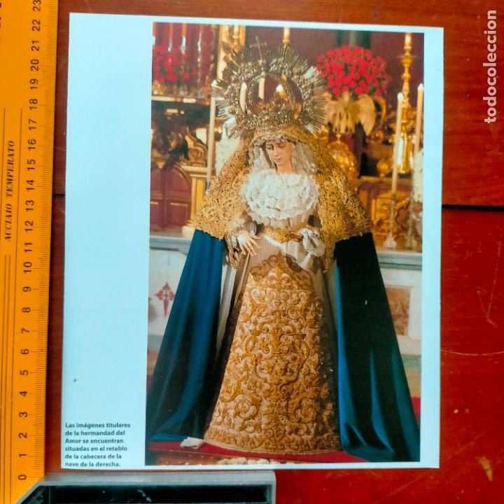 Coleccionismo: ANTIGUA INFORMACION GRAFICA SOBRE LA SEMANA SANTA DE SEVILLA VIRGEN O CRISTO COFRADIA HERMANDAD