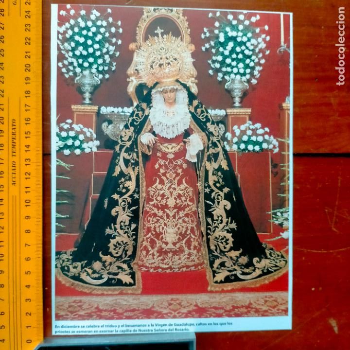 Coleccionismo: ANTIGUA INFORMACION GRAFICA SOBRE LA SEMANA SANTA DE SEVILLA VIRGEN O CRISTO COFRADIA HERMANDAD