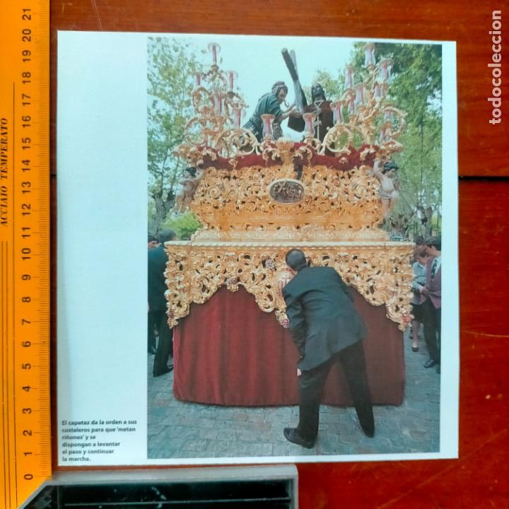 Collectionnisme: ANTIGUA INFORMACION GRAFICA SOBRE LA SEMANA SANTA DE SEVILLA VIRGEN O CRISTO COFRADIA HERMANDAD