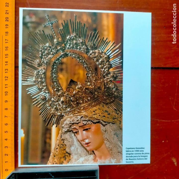 Coleccionismo: ANTIGUA INFORMACION GRAFICA SOBRE LA SEMANA SANTA DE SEVILLA VIRGEN O CRISTO COFRADIA HERMANDAD