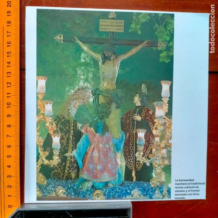 Coleccionismo: ANTIGUA INFORMACION GRAFICA SOBRE LA SEMANA SANTA DE SEVILLA VIRGEN O CRISTO COFRADIA HERMANDAD