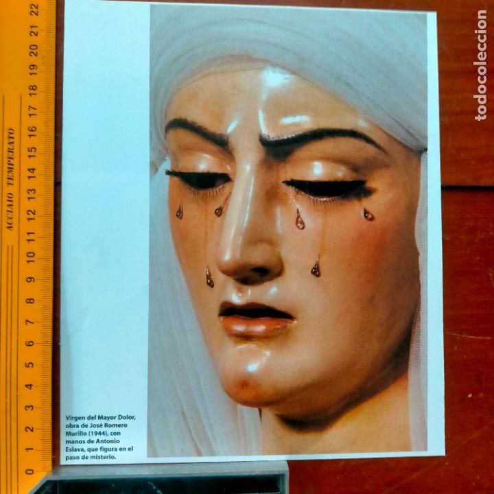 Coleccionismo: ANTIGUA INFORMACION GRAFICA SOBRE LA SEMANA SANTA DE SEVILLA VIRGEN O CRISTO COFRADIA HERMANDAD