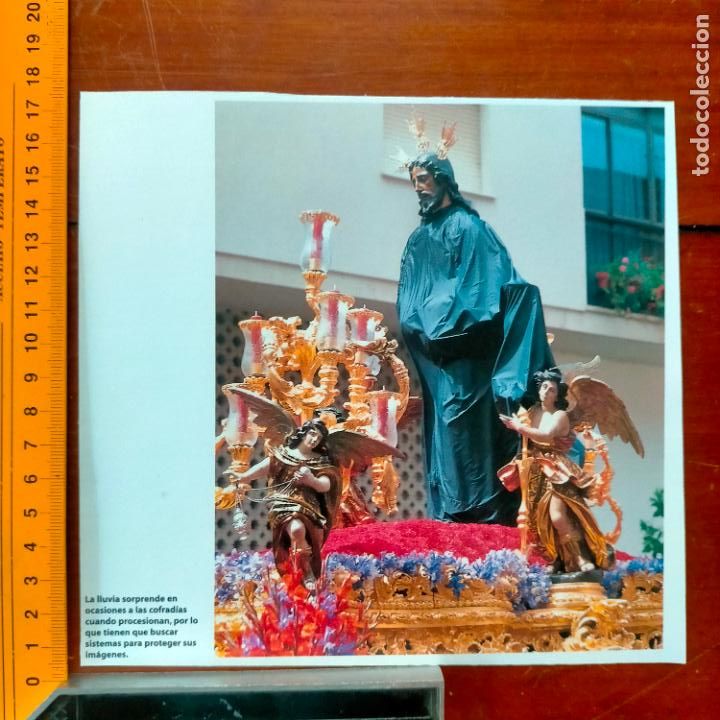 Coleccionismo: ANTIGUA INFORMACION GRAFICA SOBRE LA SEMANA SANTA DE SEVILLA VIRGEN O CRISTO COFRADIA HERMANDAD