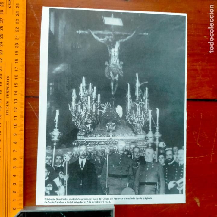 Coleccionismo: ANTIGUA INFORMACION GRAFICA SOBRE LA SEMANA SANTA DE SEVILLA VIRGEN O CRISTO COFRADIA HERMANDAD