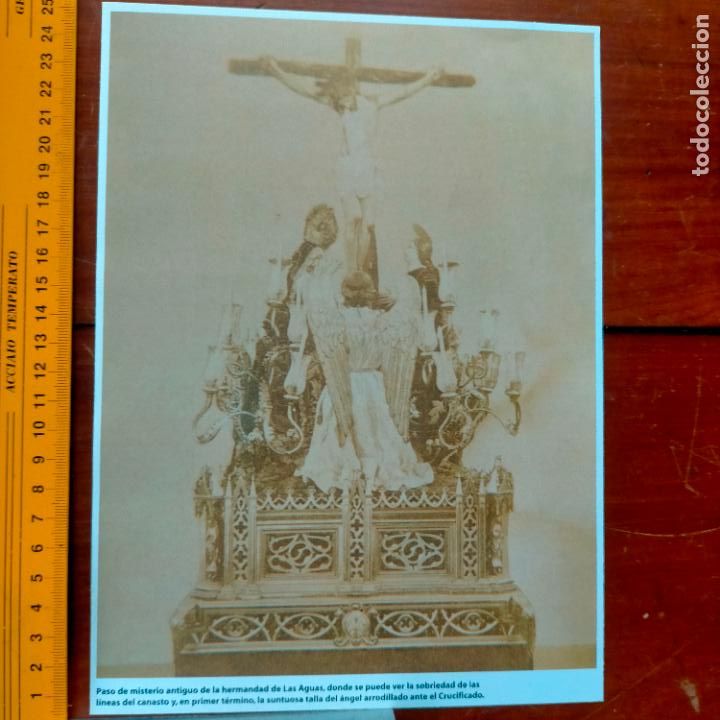 Coleccionismo: ANTIGUA INFORMACION GRAFICA SOBRE LA SEMANA SANTA DE SEVILLA VIRGEN O CRISTO COFRADIA HERMANDAD