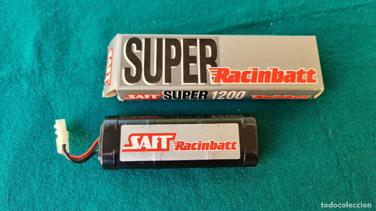 Coleccionismo: BATERIA SAFT SUPER 1200 RACINBAT - Ni-Cd 7,2 V. 400 mA 5h. (1980s) - SIN CARGADOR