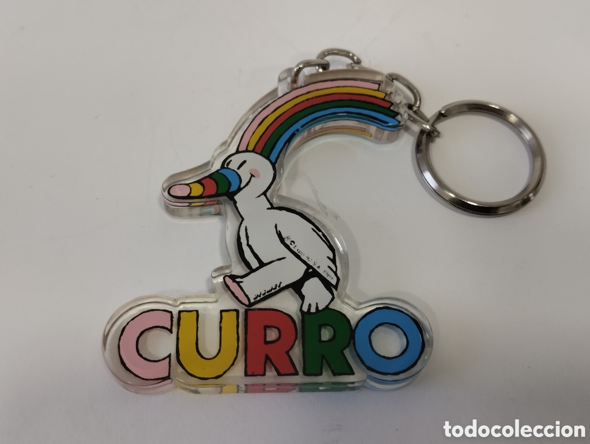 Coleccionismo: LLAVERO EN METRAQUILATO MASCOTA EXPO 92 ( ESTADO NUEVO)