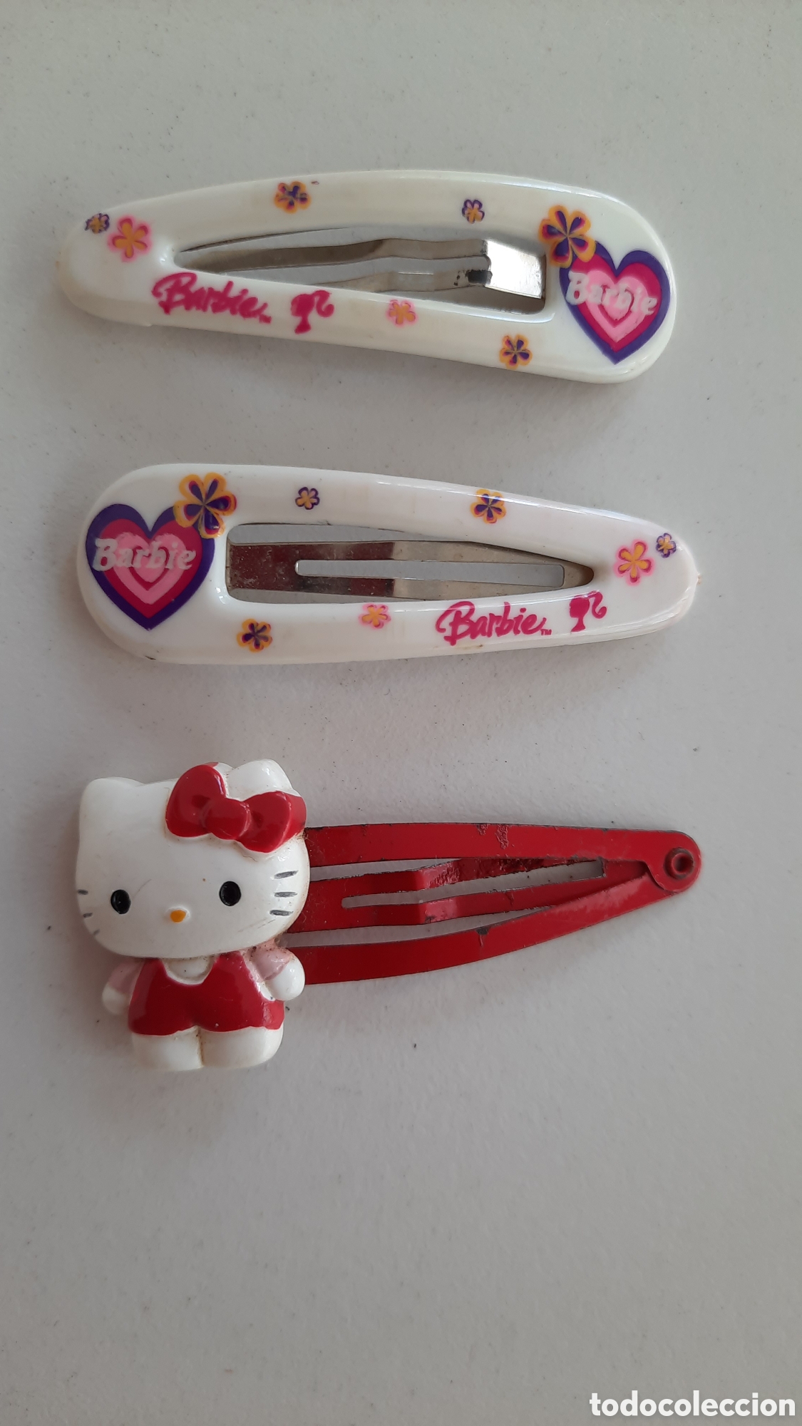 Coleccionismo: Ganchos Hello Kitty / Barbie - Foto 1