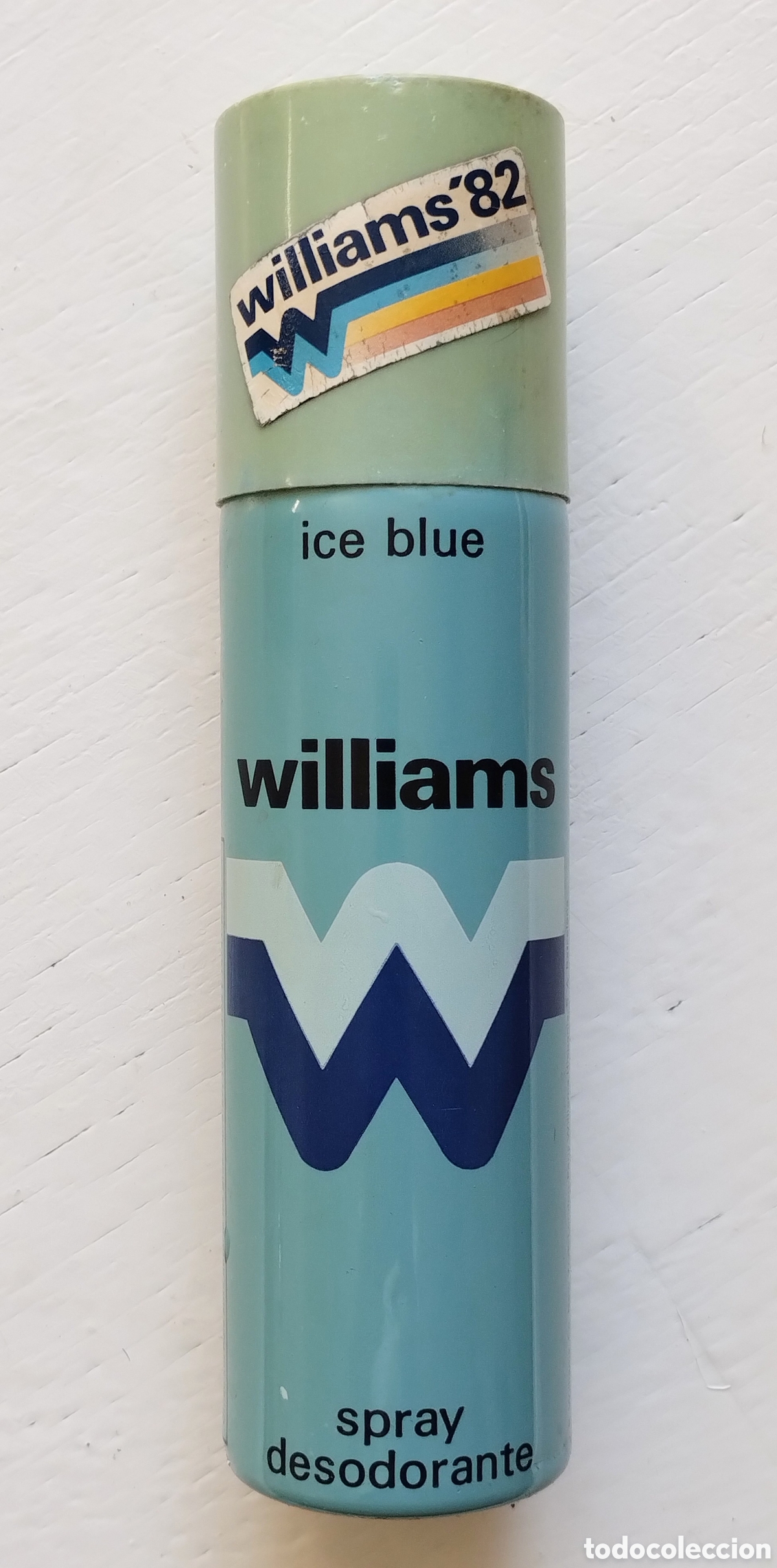 Coleccionismo: Desodorante Williams Ice Blue Promoci&oacute;n Mundial 82