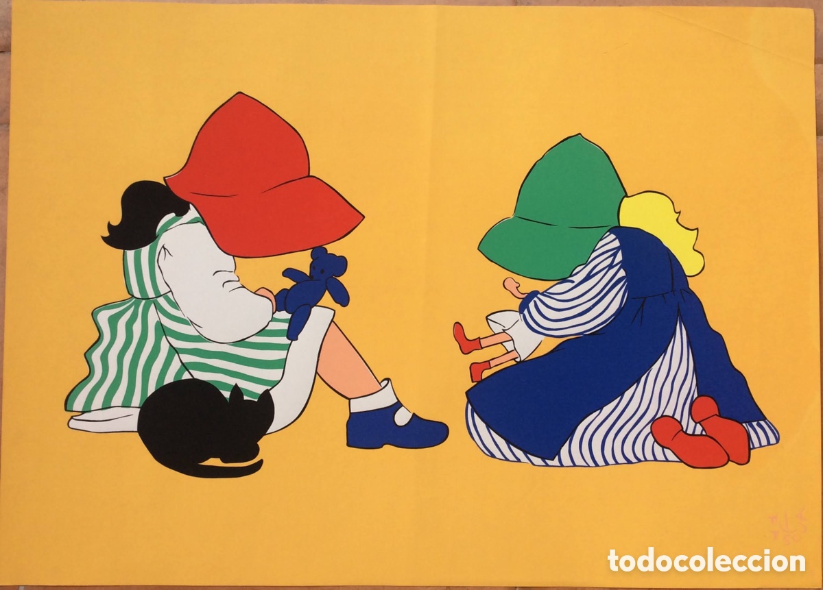 Coleccionismo: Las Ni&ntilde;as del Gorro verde y rojo - Foto 2