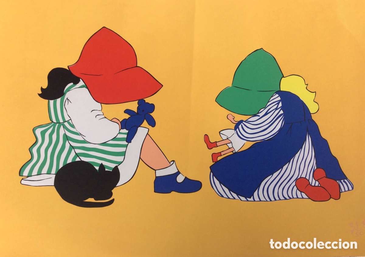 Coleccionismo: Las Ni&ntilde;as del Gorro verde y rojo - Foto 1