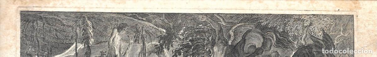 Coleccionismo: Eneida. Grabado franc&eacute;s antiguo - Foto 2