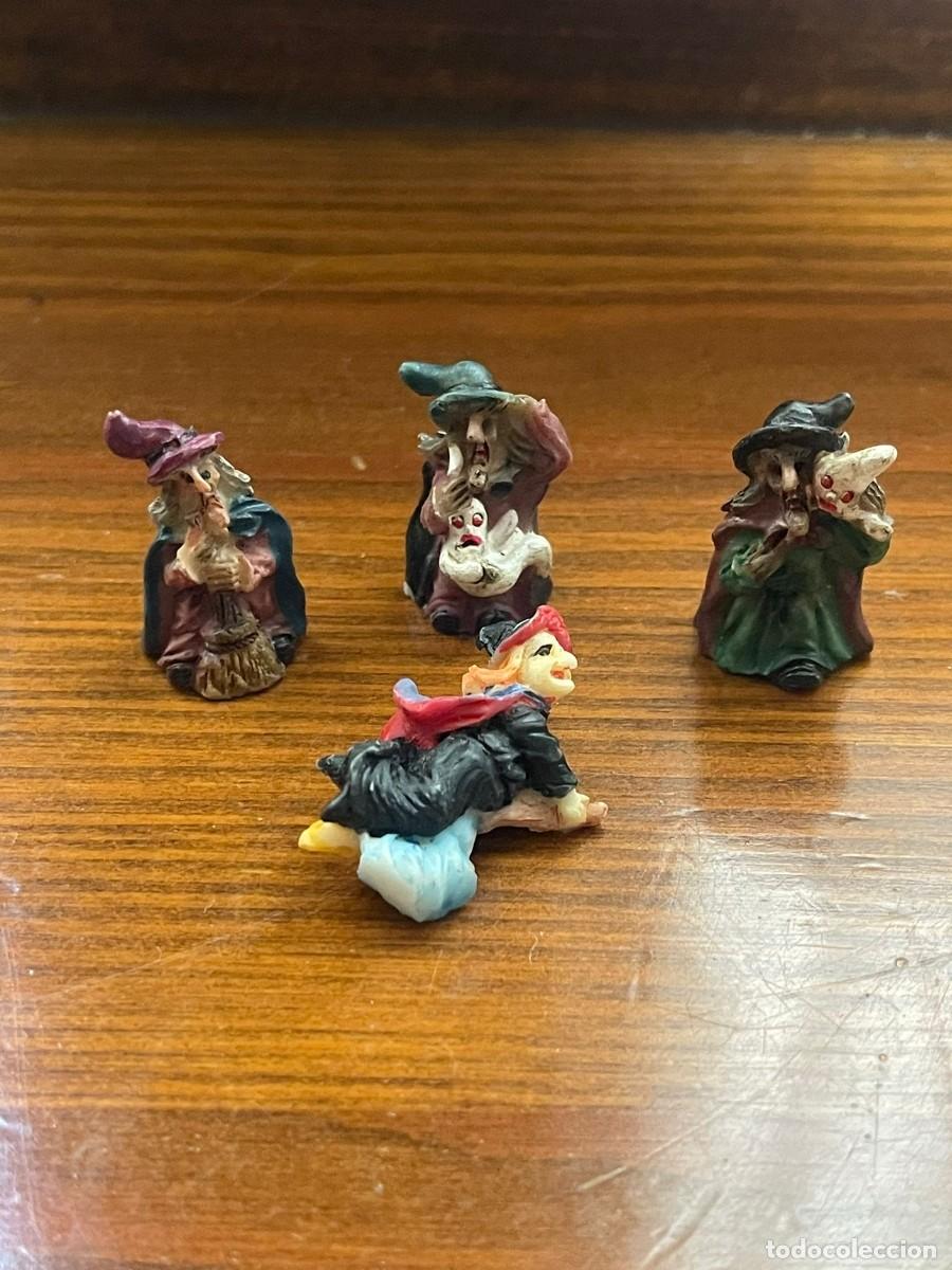 Coleccionismo: LOTE DE 4 FIGURITAS DE BRUJITAS - Foto 1