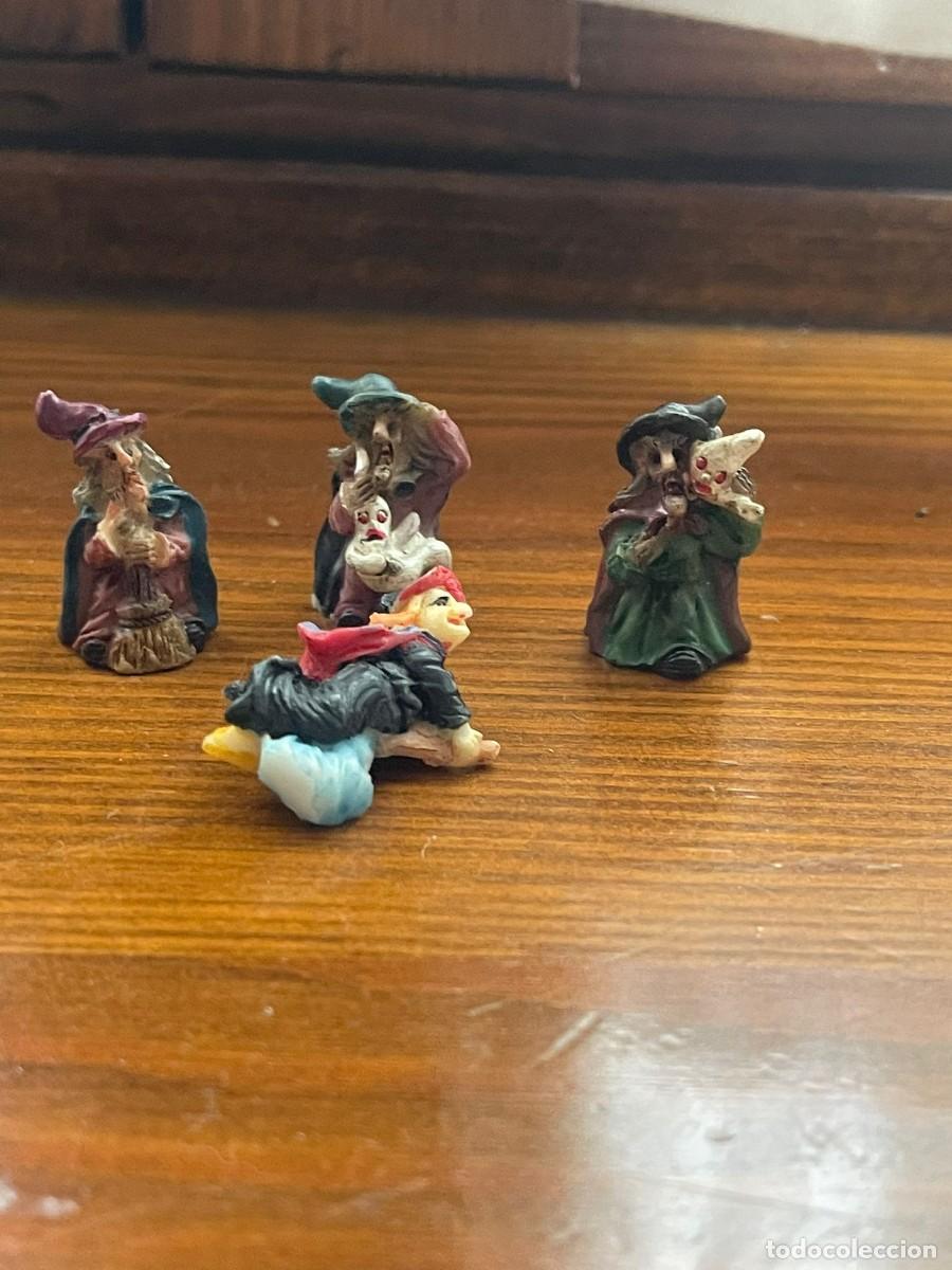 Coleccionismo: LOTE DE 4 FIGURITAS DE BRUJITAS - Foto 3