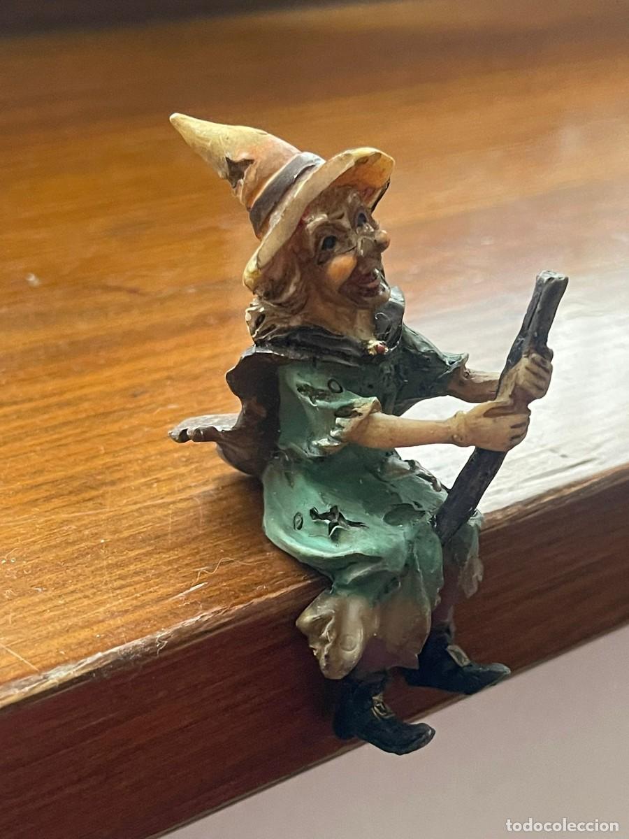 Coleccionismo: FIGURA BRUJA SENTADA - Foto 2