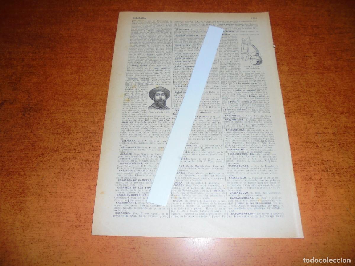 Coleccionismo: L&Aacute;MINA 1953: RAM&Oacute;N CASAS Y CARB&Oacute;
