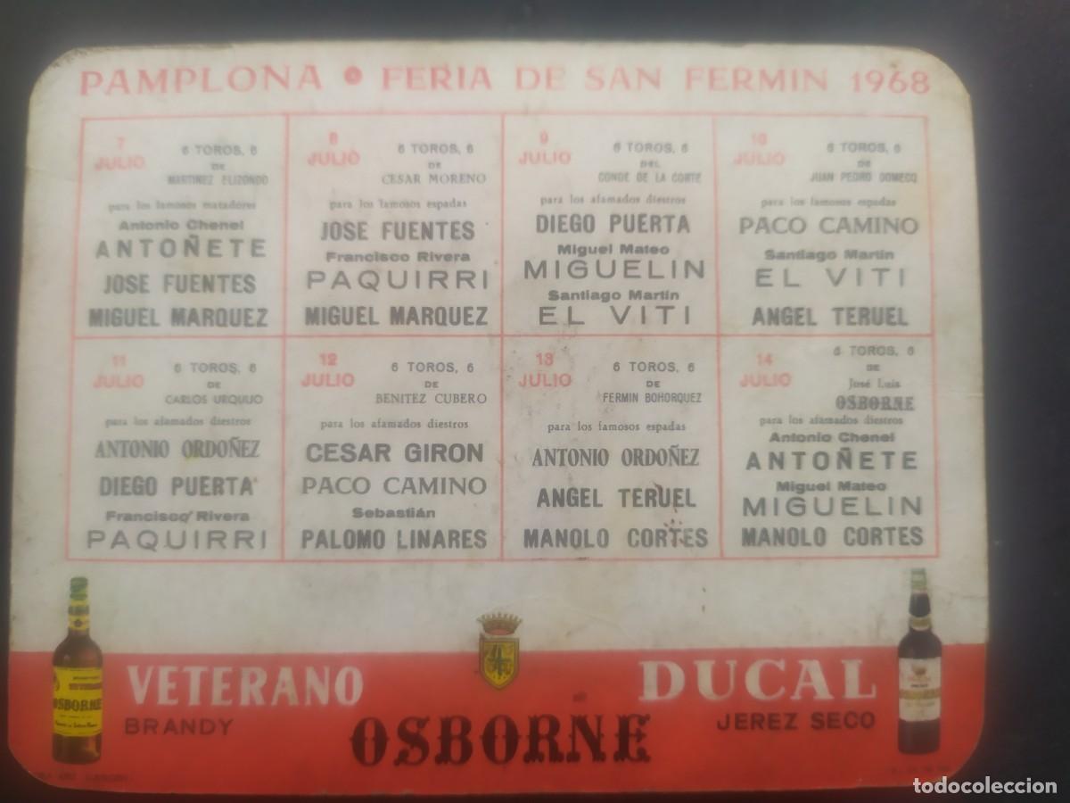 Coleccionismo: Programa taurino San Fermin 1968 - Foto 2
