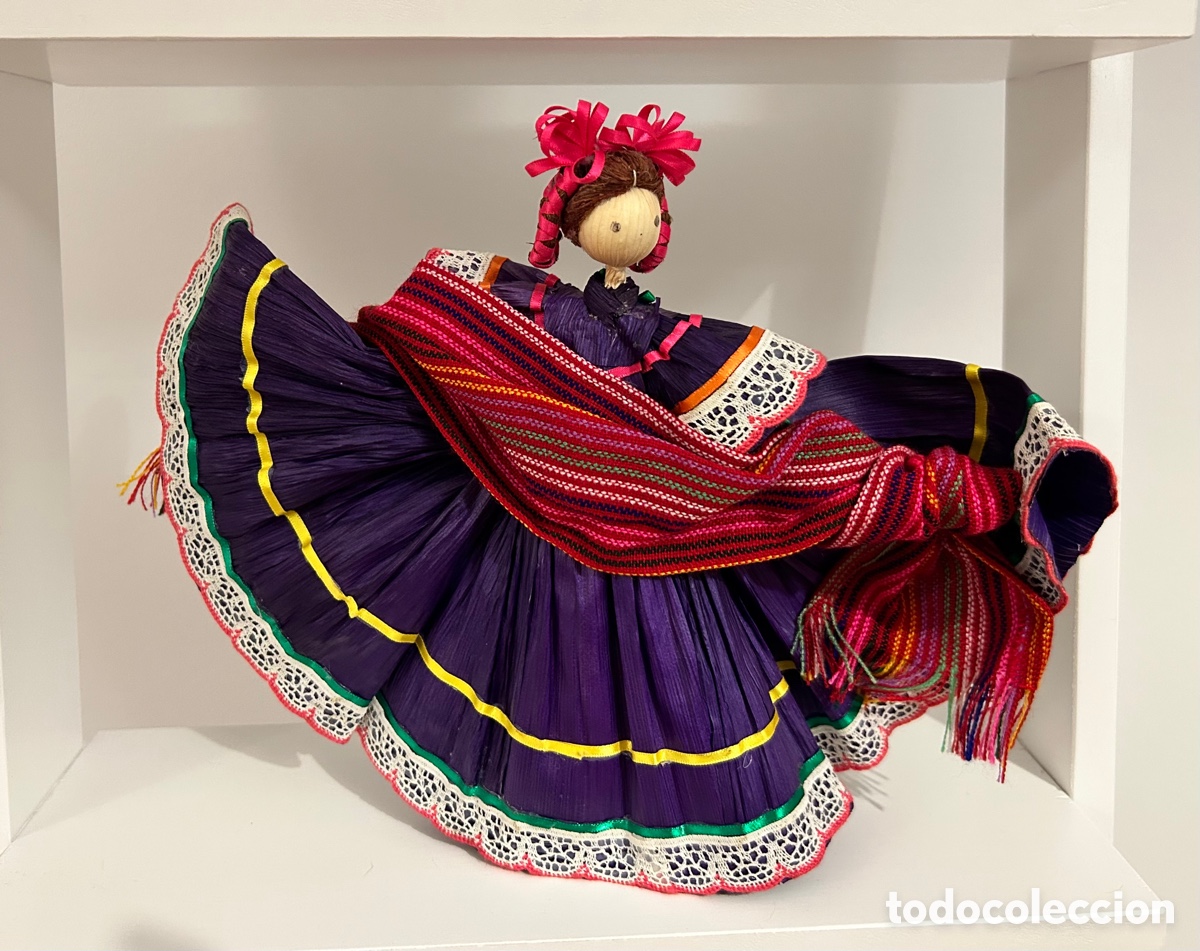 Coleccionismo: MU&Ntilde;ECA TRADICIONAL COLOMBIANA - Foto 1