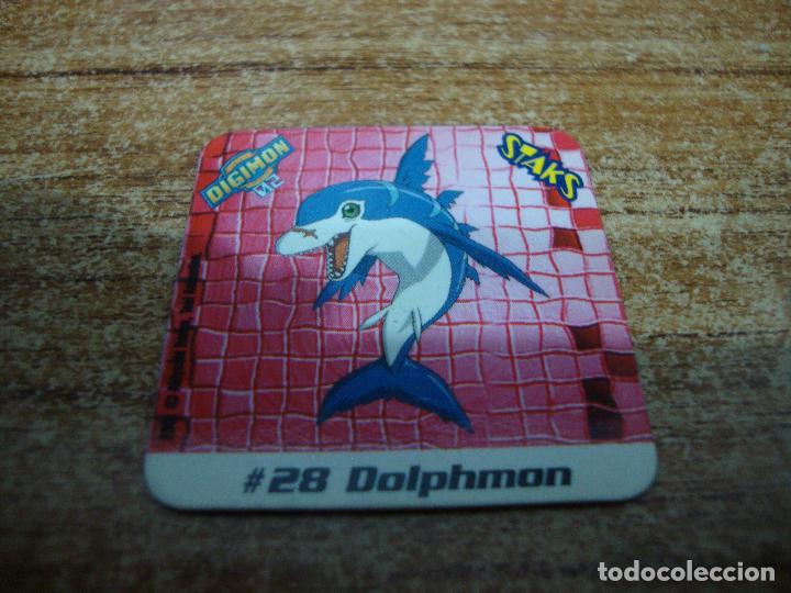 Coleccionismo: IMAN DIGIMON 02 STAKS N&ordm; 28 - Foto 1
