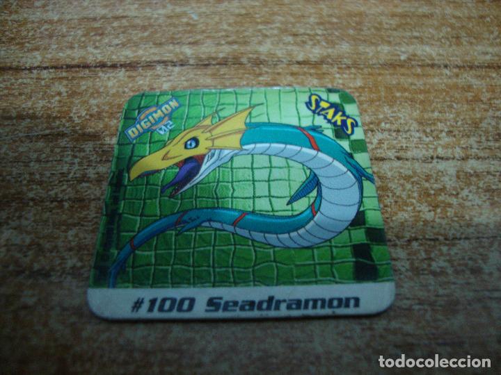 Coleccionismo: IMAN DIGIMON 02 STAKS N&ordm; 100 - Foto 1