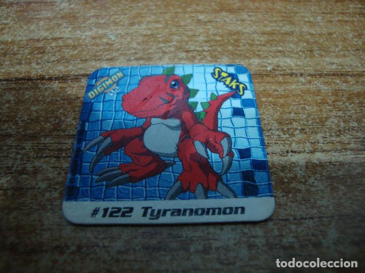 Coleccionismo: IMAN DIGIMON 02 STAKS N&ordm; 122 - Foto 1