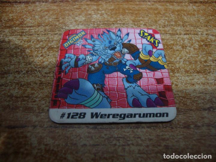 Coleccionismo: IMAN DIGIMON 02 STAKS N&ordm; 128 - Foto 1