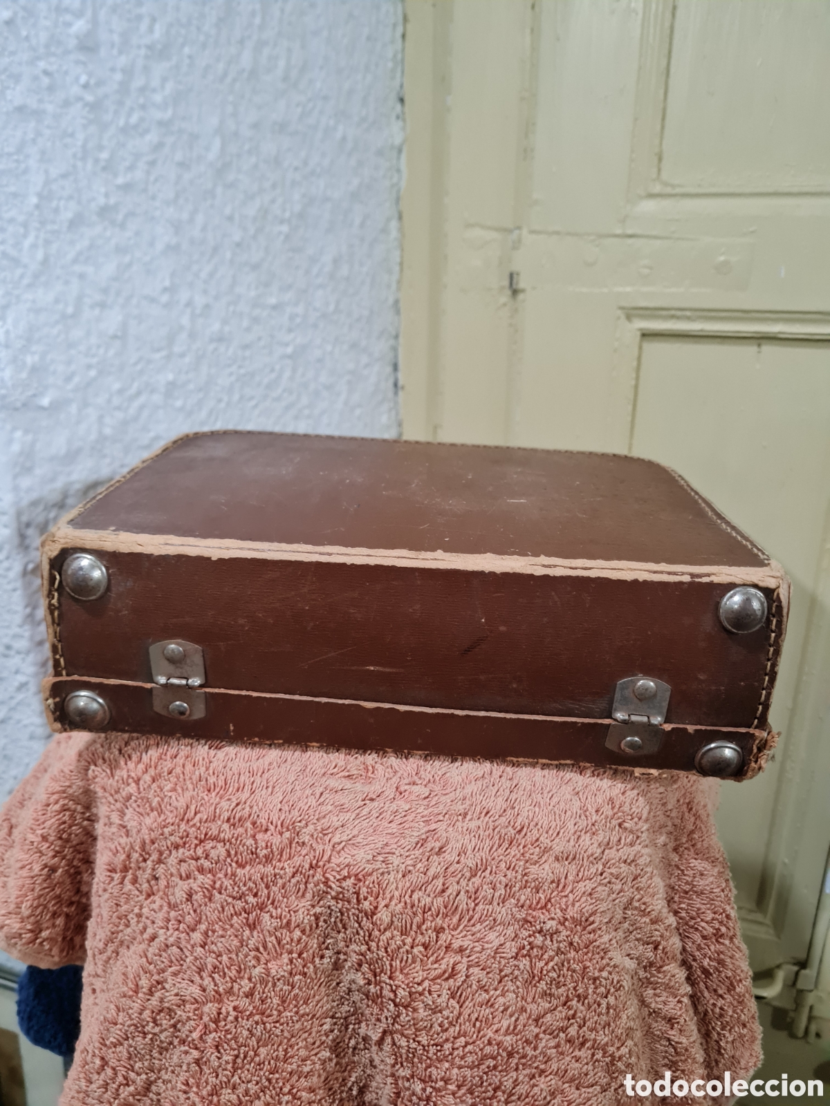Coleccionismo: Antigua maleta de colegio - Foto 2