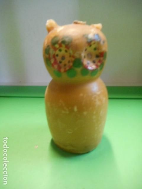 Coleccionismo: VELA DE B&Uacute;HO. MEDIDAS 11*5 CM